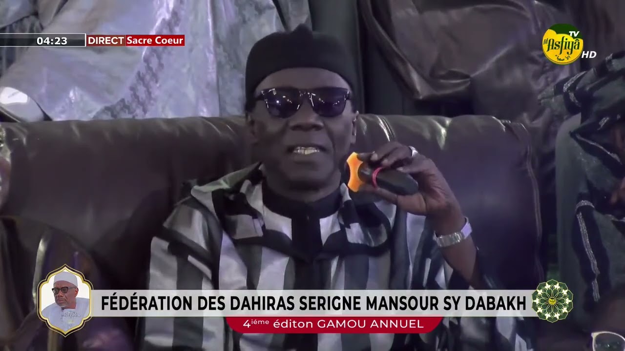 GAMOU SERIGNE MANSOUR SY DABAKH DISCOURS DE SERIGNE HABIB SY DABAKH
