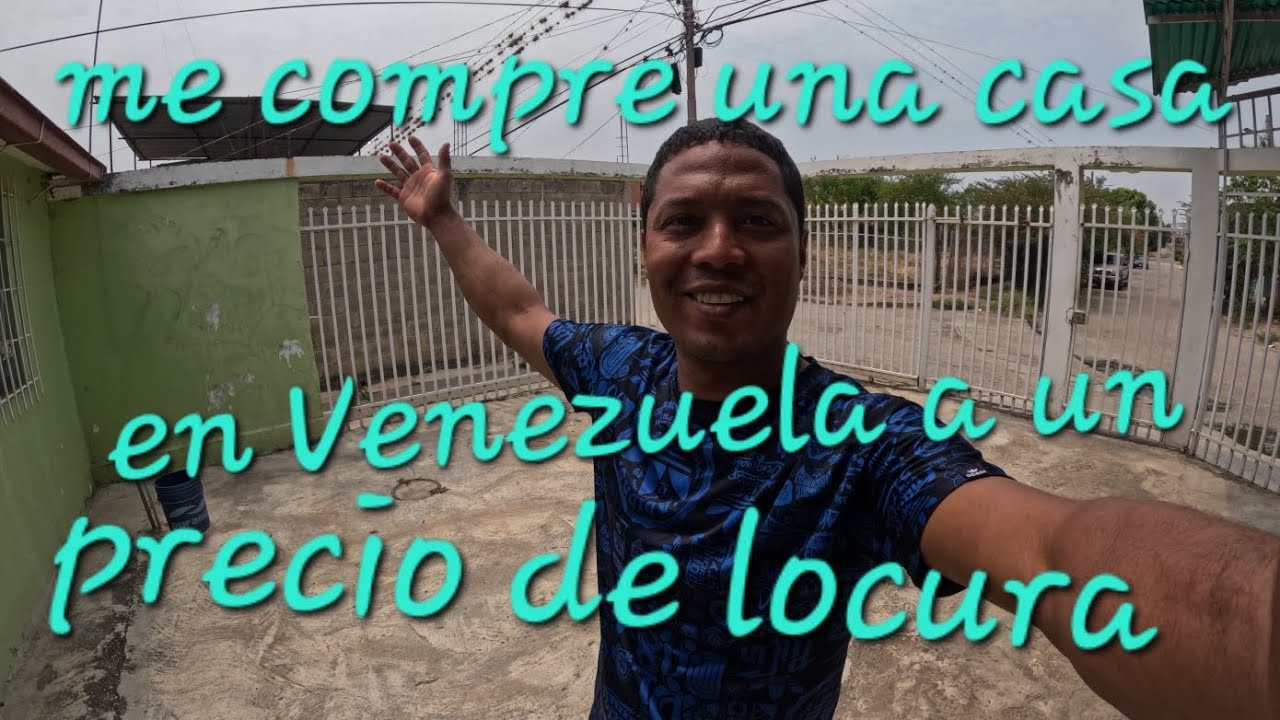 compre una casa en Venezuela y a que no adivinan el precio