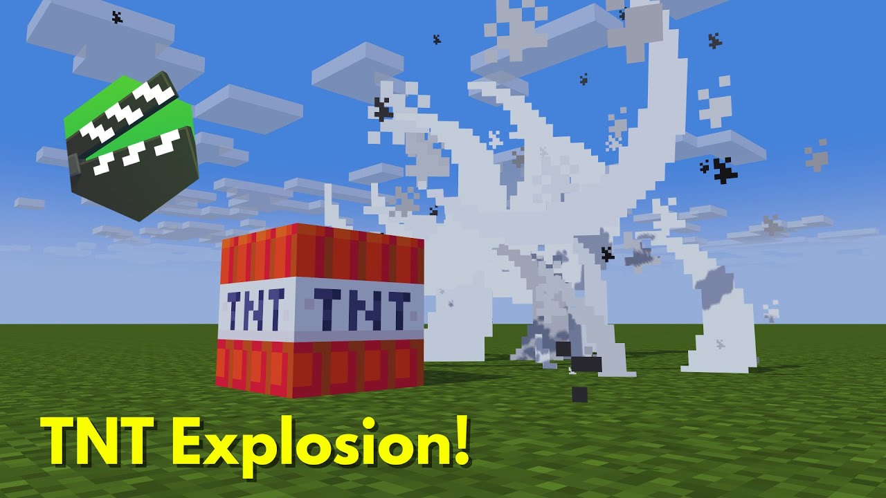 TNT Explosion in Mine-imator
