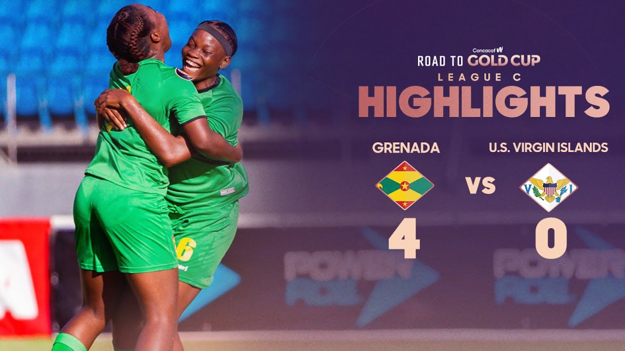 Grenada 4-0 U.S. Virgin Islands | Road to W Gold Cup