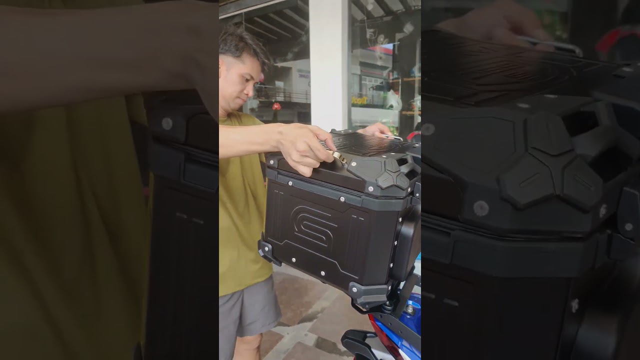SEC Alloy TopBox & DC Monorack Bracket installed on 