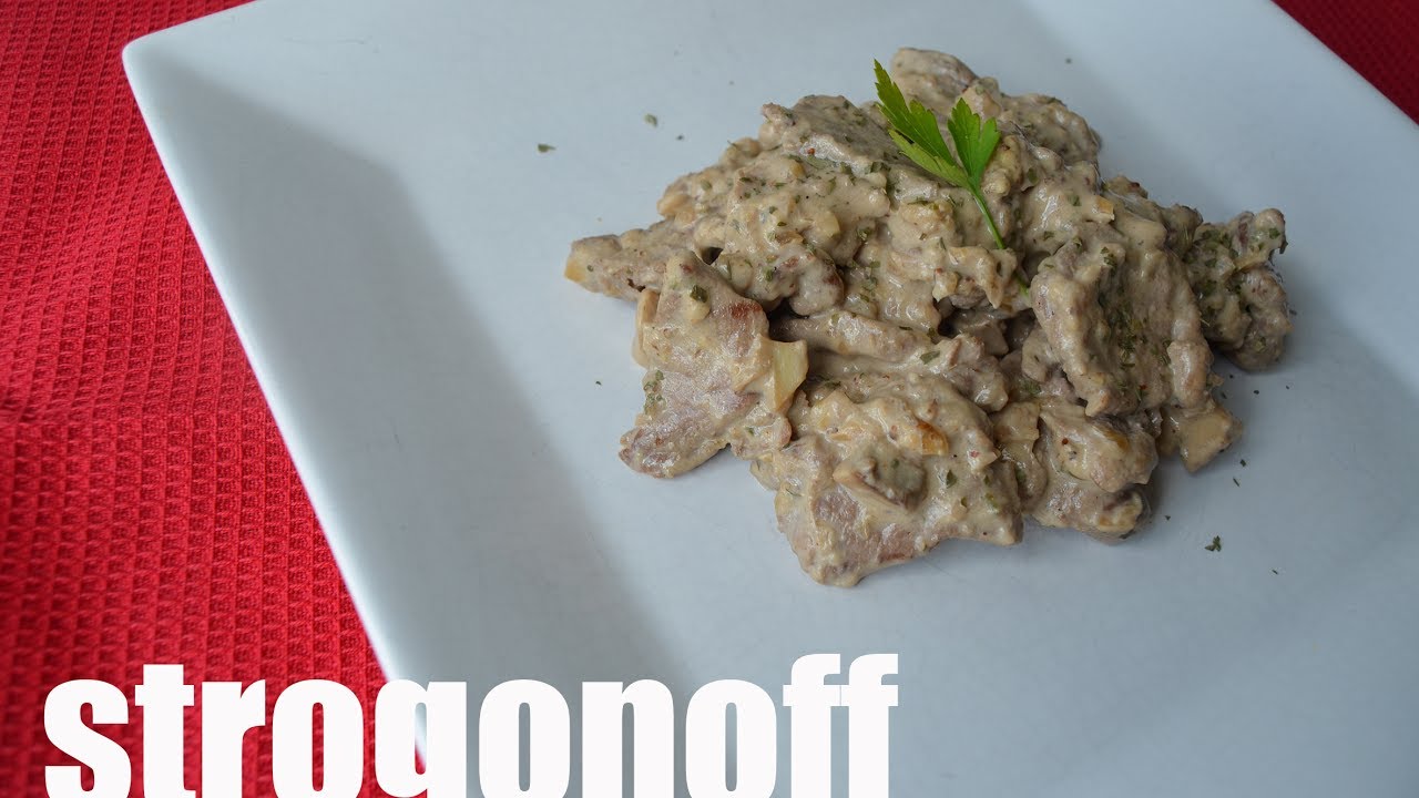 STROGONOFF, receta grabada con una GoPro