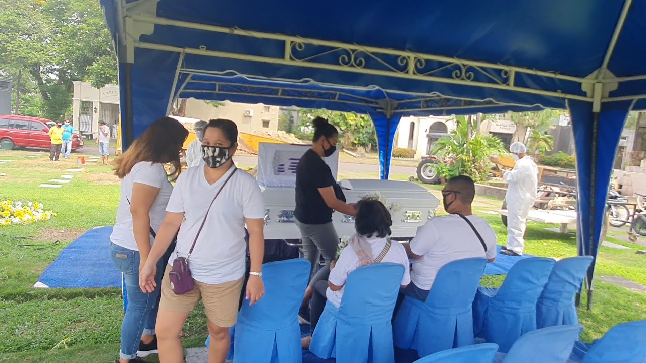 Napoleon Pagaduan Interment april 16 2020