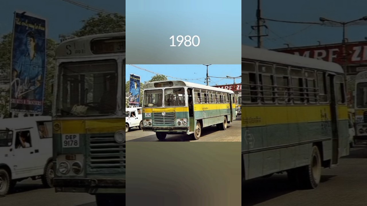 😈 Evolution of Delhi Transport corporation DTC🔥,#fortuner #fortuner #offroad #landrover #bolerol