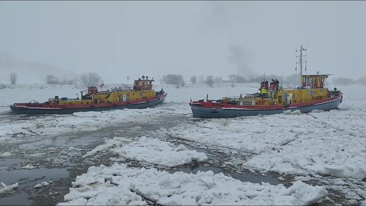 Lodołamacze w Tczewie