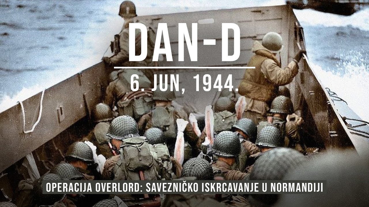 DAN-D - Operacija Overlord | Iskrcavanje Saveznika u Normandiju U SAMO 5 MINUTA