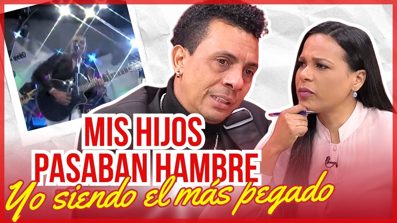 Siendo un bachatero pegado, pasó hambre y estuvo a punto de perderlo todo (Andy Santiago)