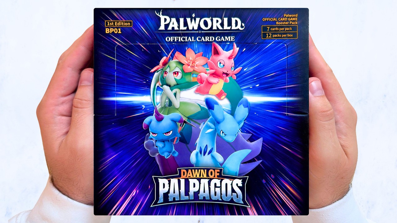 ASMR | NEW Palworld 1st Edition Booster Box Opening ✨ Soft Spoken