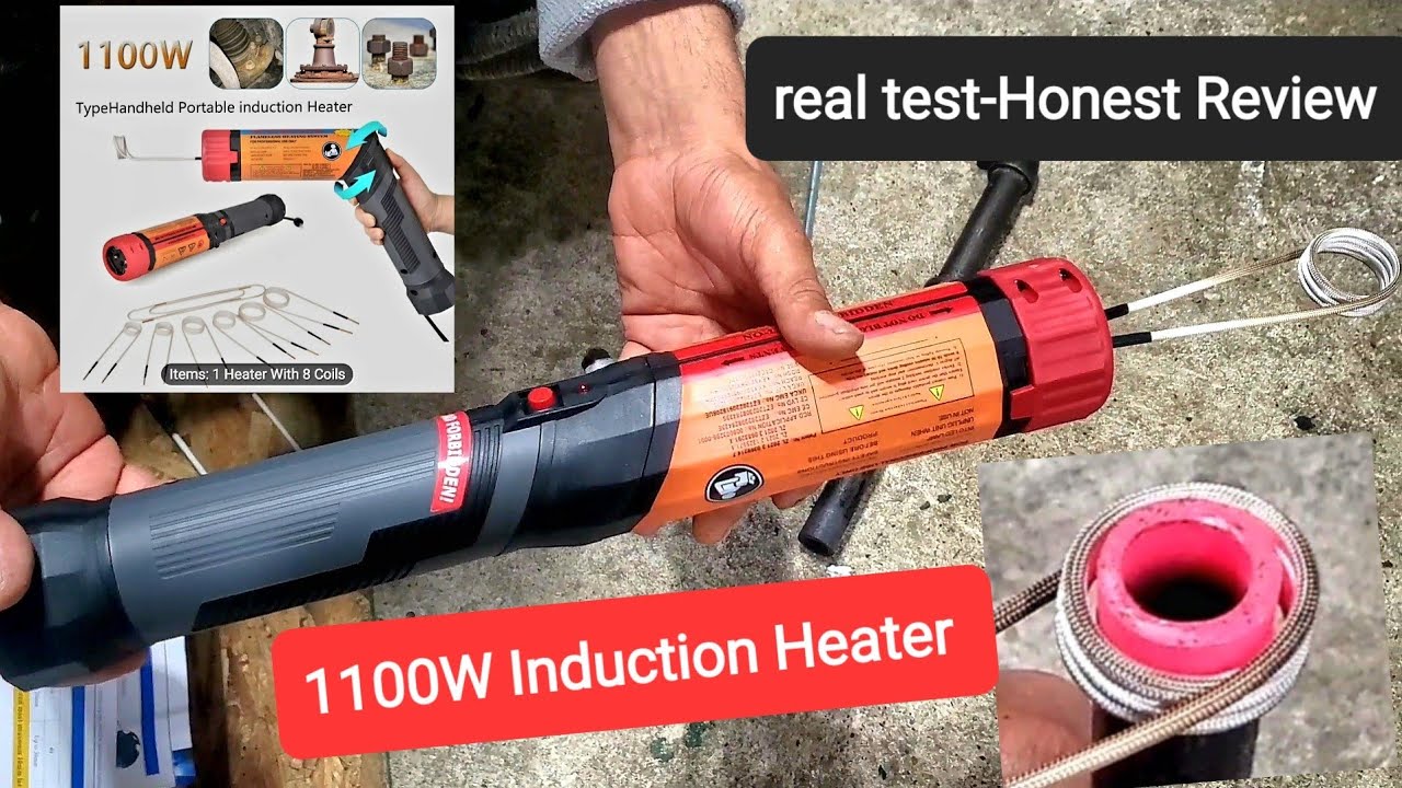🔥 1100W Portable Magnetic Induction Heater From Temu – Real Test & Honest Review!