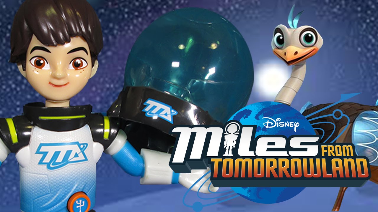 Miles From Tomorrow * Deluxe Figure * Laserang + Blastboard