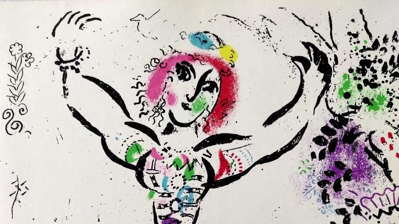 MARC CHAGALL - wystawa litografii - audiodeskrypcja