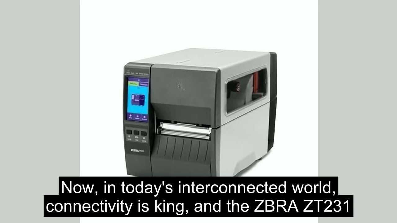Обзор Zebra ZT231: термотрансферный принтер ZT230 с прямой термопечатью и разрешением 203 DPI, Et...