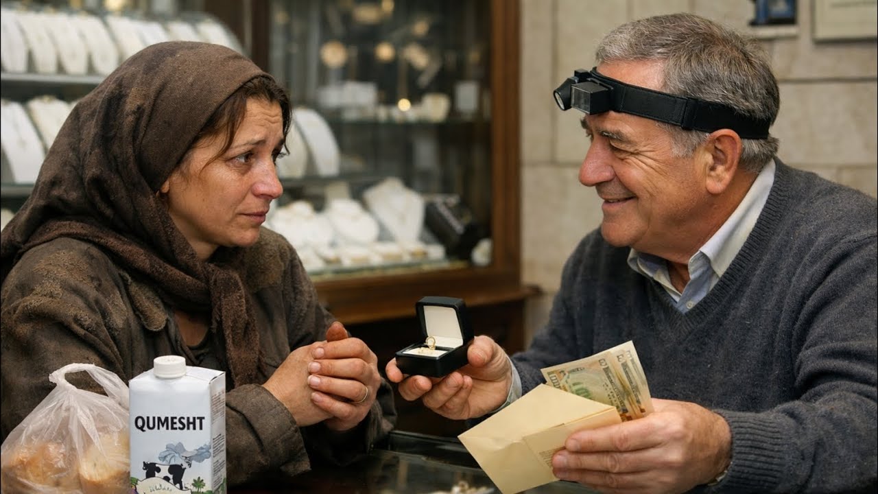 Nëna e varfër shet unazën për të blerë qumësht ajo që bën argjendari do t’ju lërë pa fjalë..