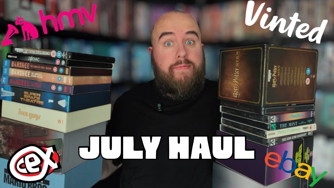 My July 2025 Blu-ray & 4K Haul! | Massive Collection Update