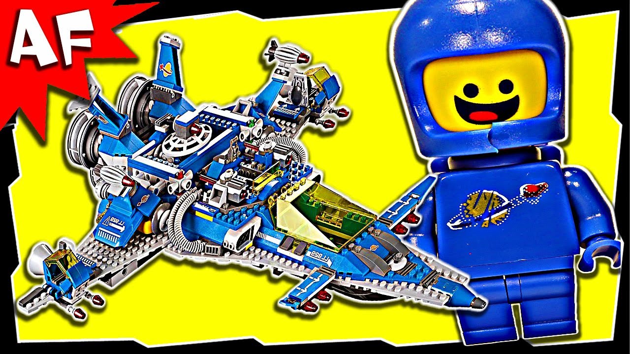 Lego Movie BENNY'S Spaceship, Spaceship, SPACESHIP 70816 Stop Motion Set Review