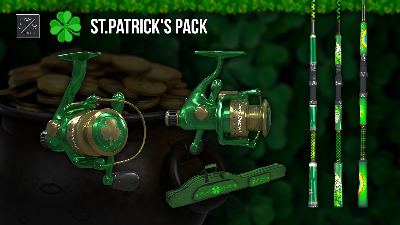 💙2💛 Fishing Planet 💙💛 День Святого Патрика 2026 💙💛 St.Patrick's Pack 2026💙💛