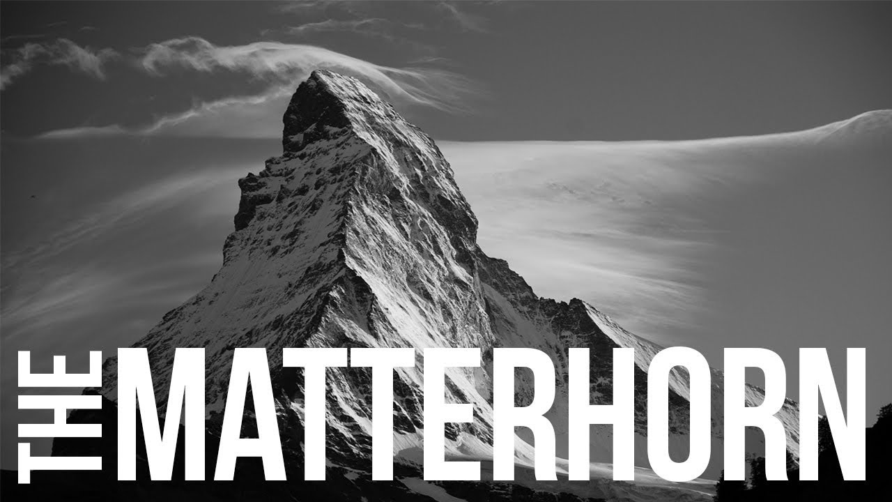 MATTERHORN alpejski symbol Szwajcari