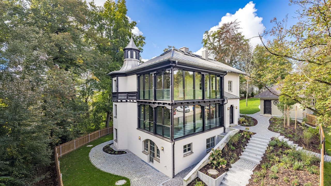 Gauting – Würmtal | zum Kauf | Aufwendig saniertes Altbau-Juwel: Villa von 1911