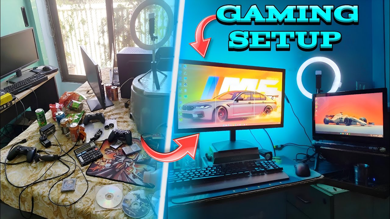 I Speant HOURS To Build My DREAM GAMING SETUP Here's What Happened 😱