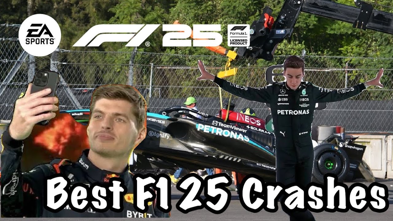 Best F125 CRASHES 