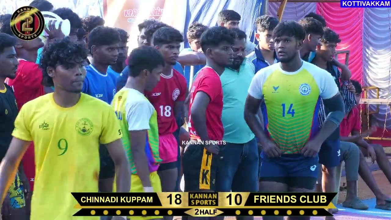 2ND RD|| Friends Club A VS Chinnadi Kuppam ||@KOTTIVAKKAM (CHENNAI) KABADDI MATCH