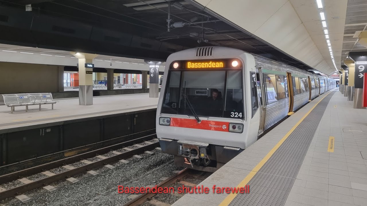 Midland line Bassendean shuttle farewell 