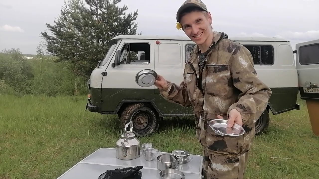 ПРОСТО ПОЕЗДКА... на УАЗ БУХАНКЕ: грязь, еда, покупки и немного жизни