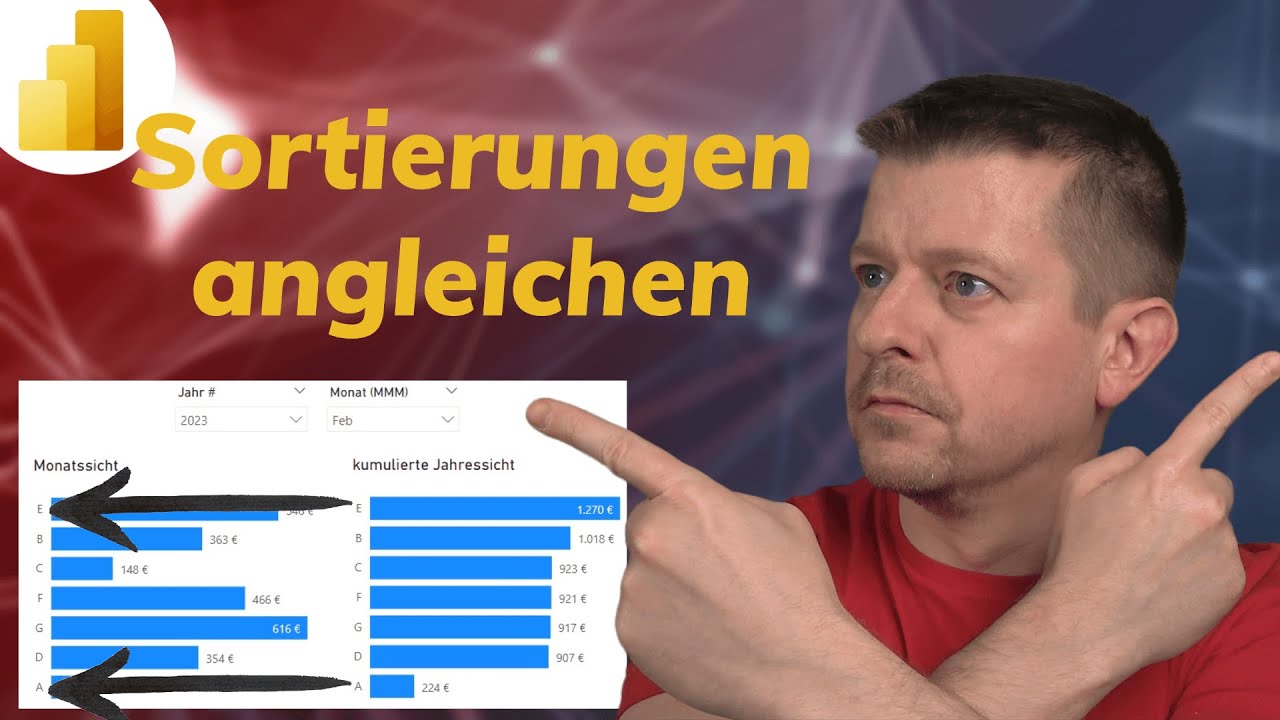 So kannst Du in Power BI richtig sortieren