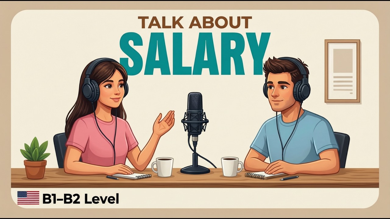 Let’s Talk About Salary | English Conversation Practice (B1-B2 Level)