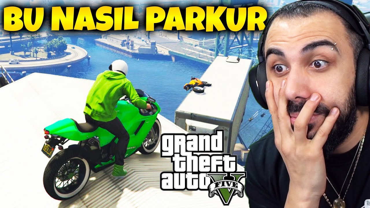 SASUKE'Yİ ÇILDIRTTIM! BU NASIL PARKUR!! EKİPLE GTA 5 PARKUR | Barış Can