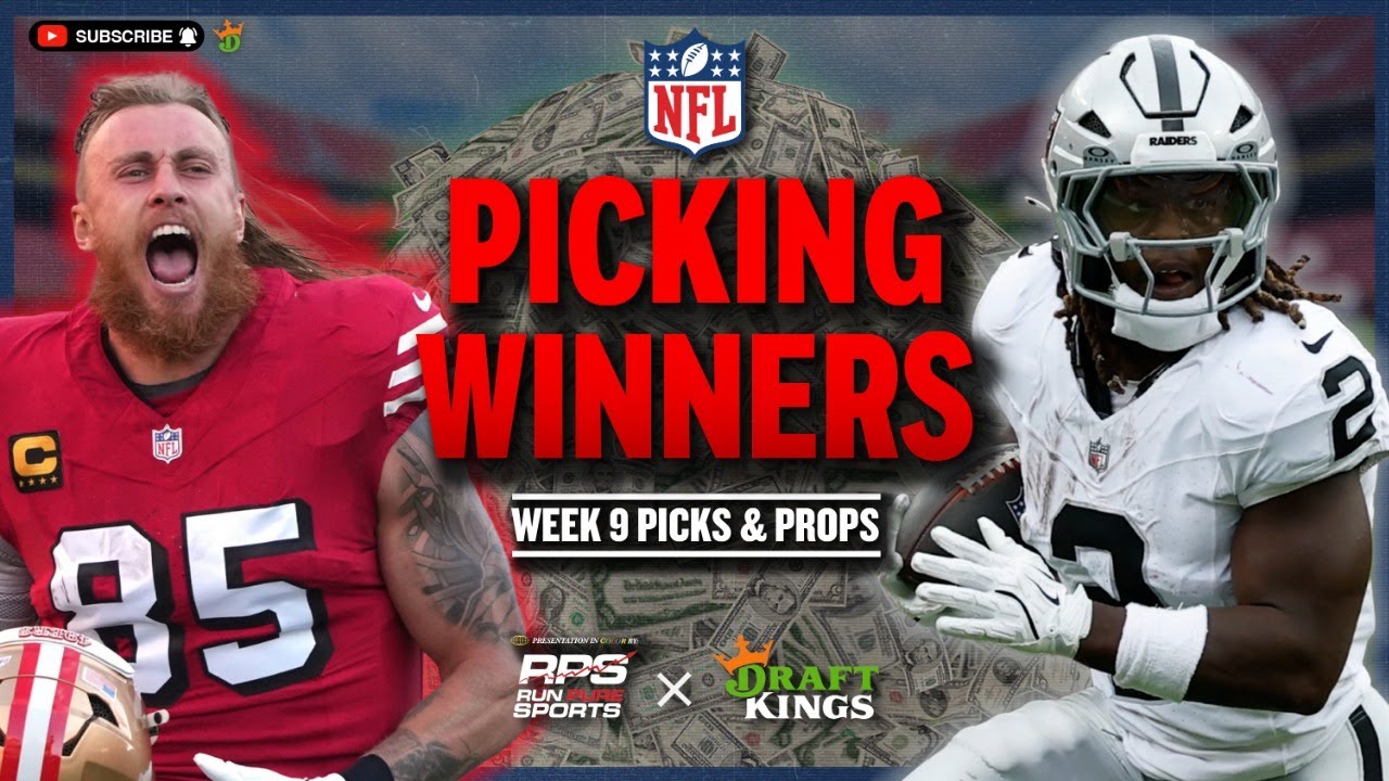 NFL Vegas Strategy | WEEK 9 | 10/31 - NFL Picking Winners