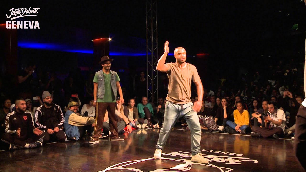 POPPING FINAL -  Sadek&Joker VS Tricks&Shams - Juste Debout Suisse 2016