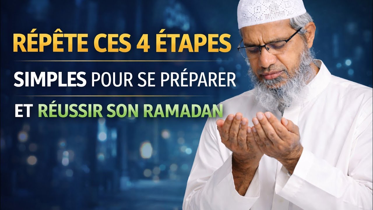 Repete Ces 4 Étapes Simples Pour Se Préparer Et Réussir Son Ramadan