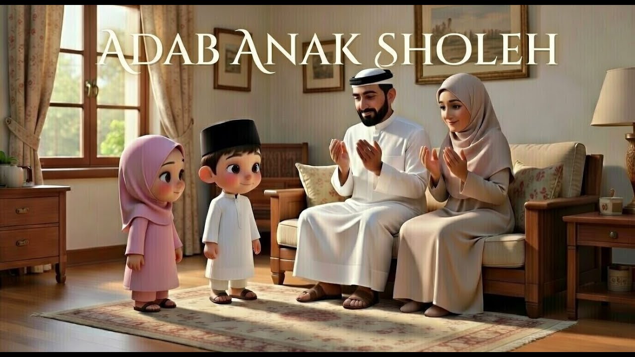 ADAB ANAK SHOLEH | LAGU ANAK ISLAMI EDUKASI ANIMASI 3D 🎵✨ | ZAHRA DAN BARA