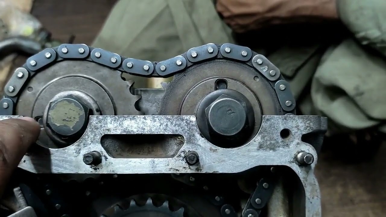 nissan twin cam 16 valve AK 53Y main timing cam and crank timing in Urdu Hindi (AK SHOP)