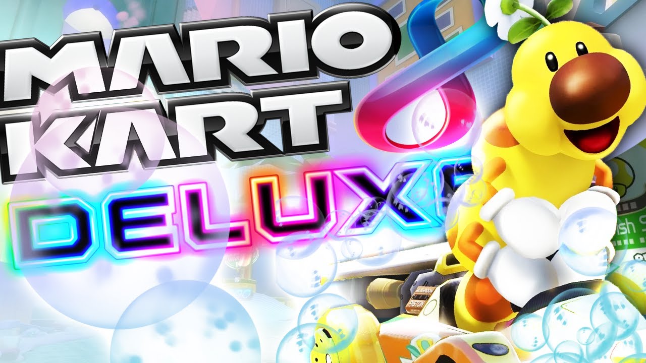C'est MARIO KART dans ta SALLE DE BAIN ? (MARIO KART 8 DELUXE DLC VAGUE 5)