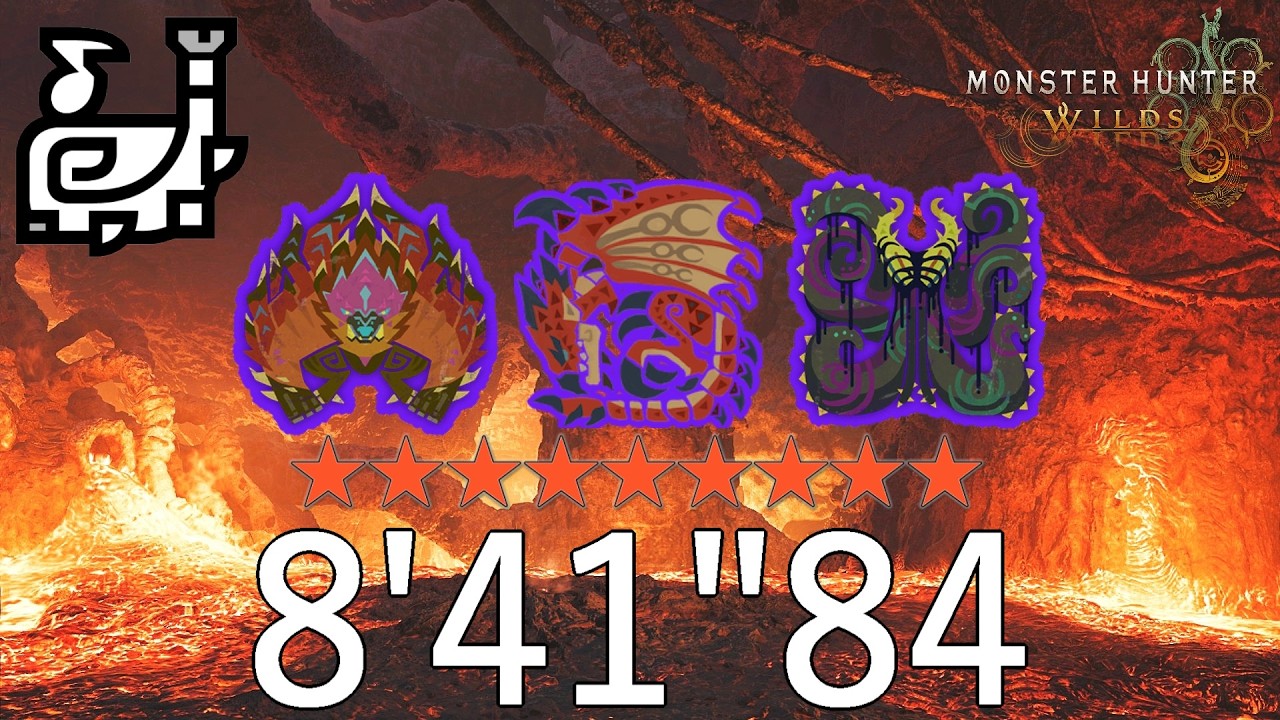 【MHWs PC】命焦がす者達のタンゴ 狩猟笛 ソロ 8'41