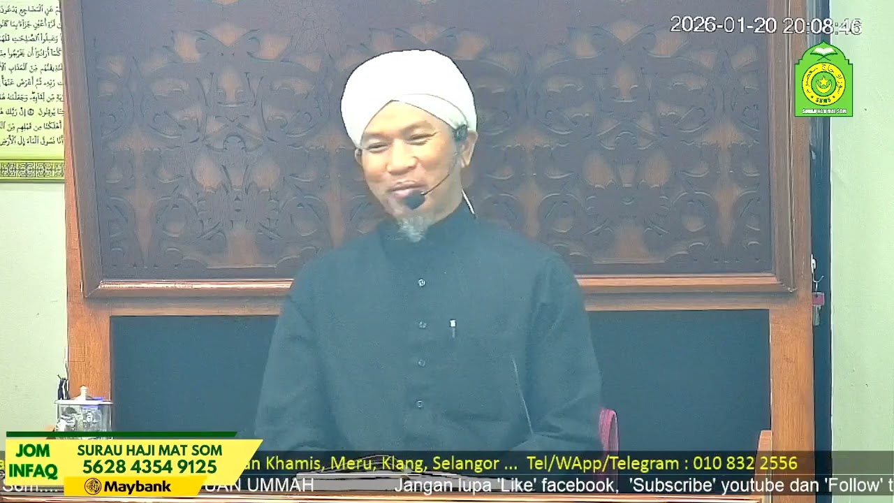 Kuliah Maghrib oleh Ustaz Hairol Zaman Ishat