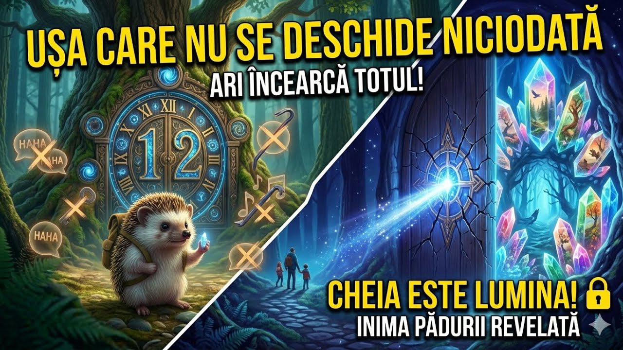  Ari și uşa care nu se deschide niciodată→ Ari încearcă să descopere ce se ascunde dincolo