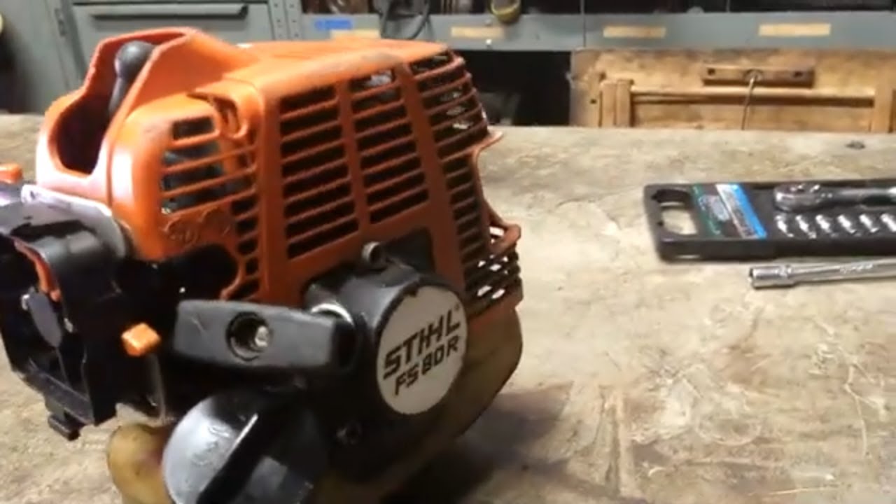 stihl fs80r carburetor repair. fs80r fuel lines