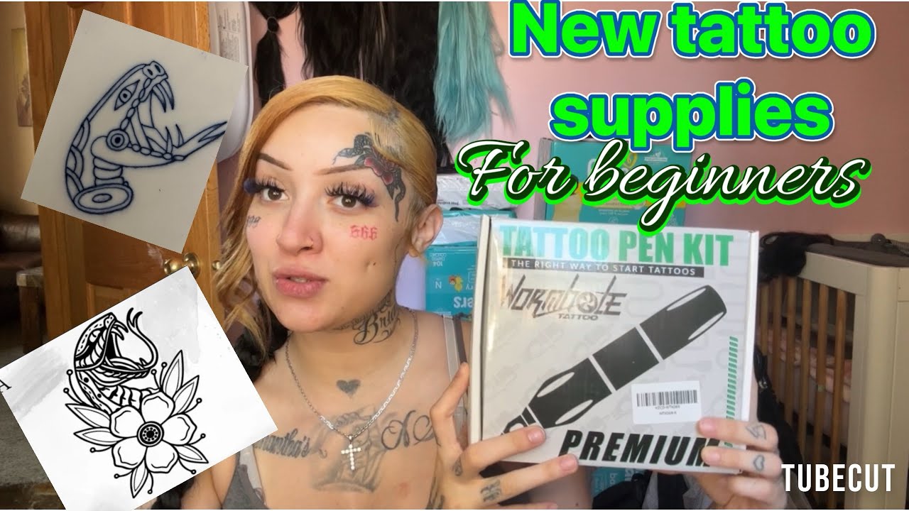 WORMHOLE TATTOO KIT REVIEW (FOR BEGINNERS) DETAILED VIDEO Lockita aka Jasminevargas!