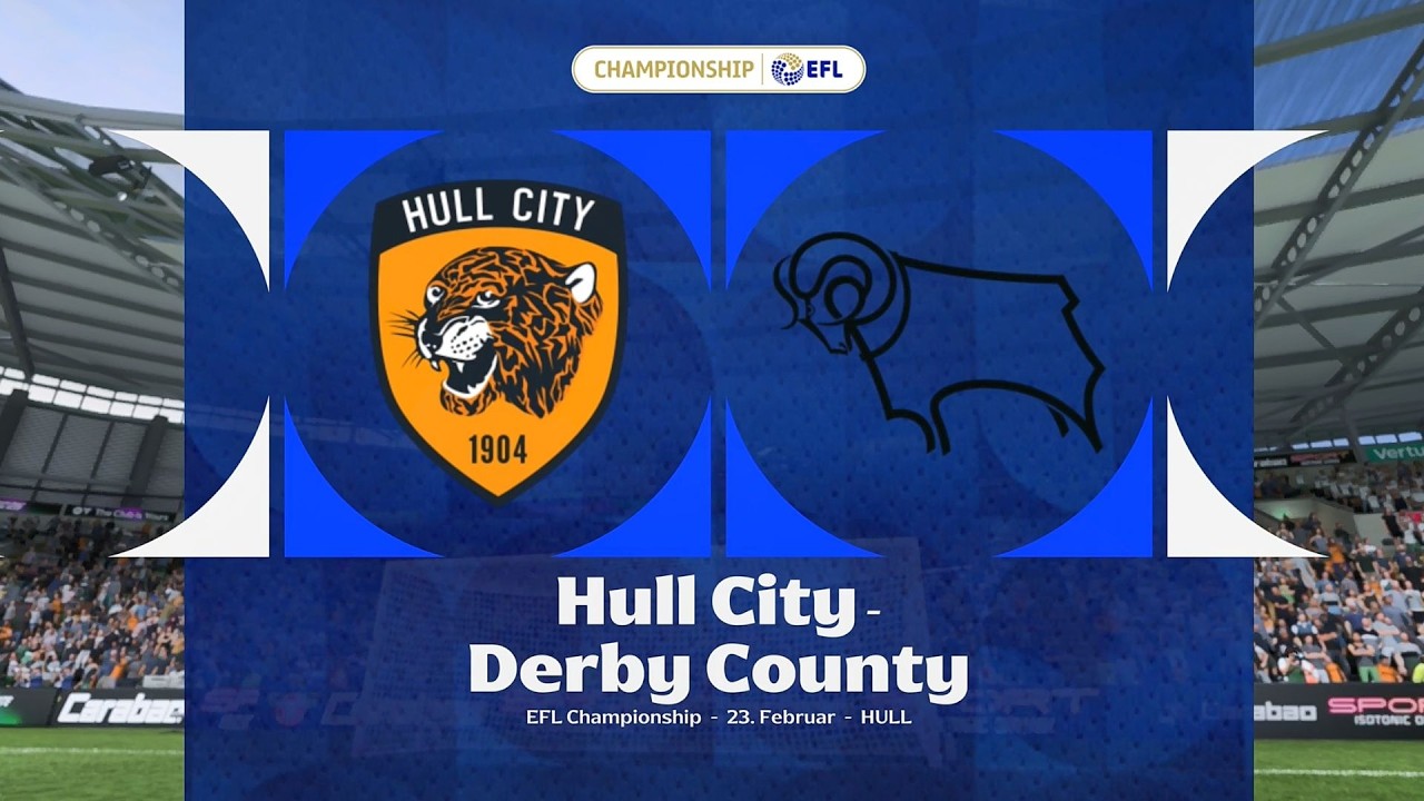 EA Sports FC 26 | Hull City vs Derby - Sky Bet Championship | Gameplay PS5