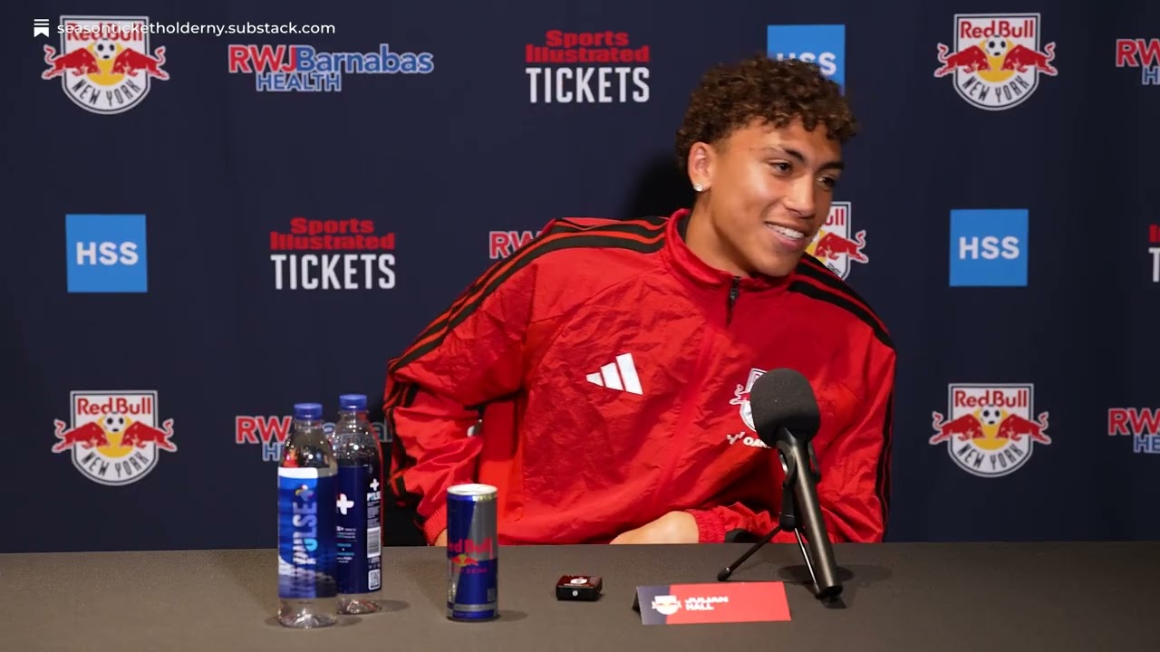 Julian Hall Red Bull New York Media Day