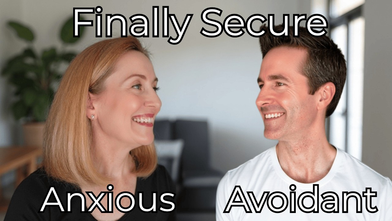 The ONLY Way To Heal Anxious Avoidant Relationships | Therapists Tehrina & Joel