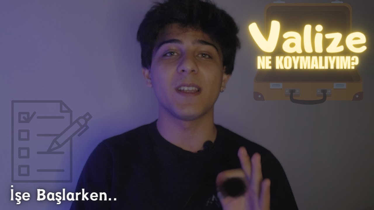 Staja Giderken Yanıma Ne Almalıyım? | İşe Başlarken Valizde Olması Gerekenler