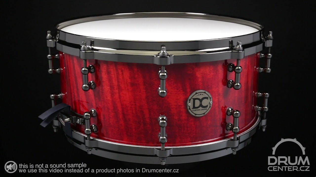 DC CUSTOM DRUMS Solid Maple Shell 14x6