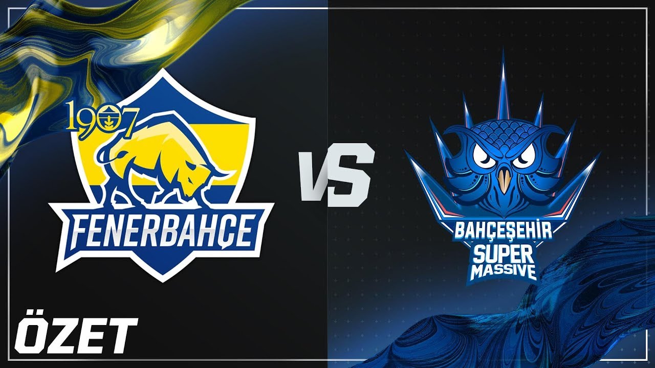 1907 Fenerbahçe ( FB ) vs Bahçeşehir SuperMassive ( SUP )  Maç Özeti | 2018 Yaz Mevsimi 5. Hafta