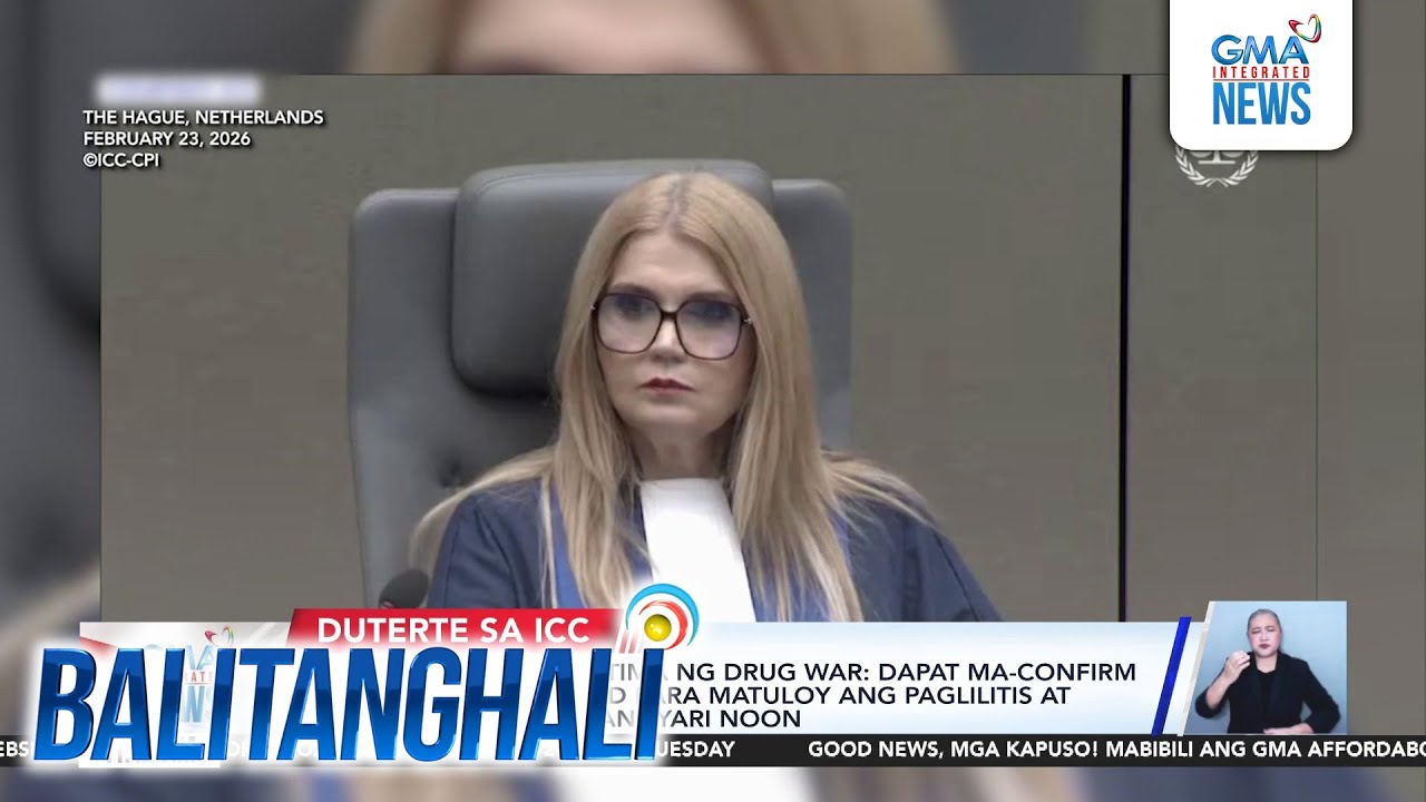 ICC Deputy Prosecutor - Malawakan at sistematiko ang pagpatay sa mga sibilyan... | Balitanghali