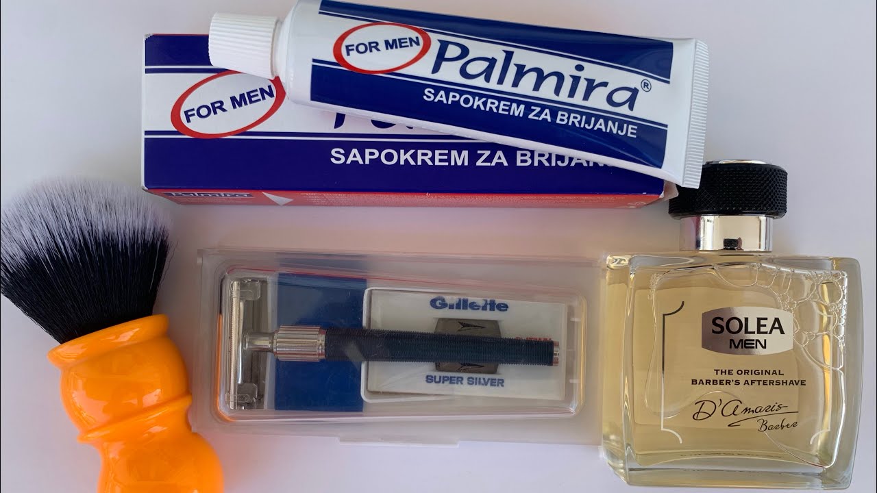 💈Gillette Knack💈Palmira Shaving Cream 🇷🇸💈Solea After Shave 🇷🇸