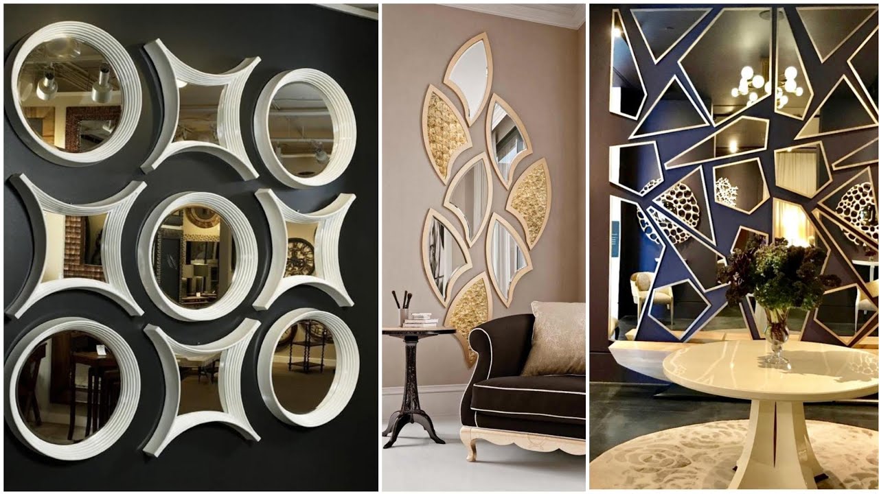 Beautiful Living Room Wall Mirror Designs For Amazing Wall Look And Luxurious Home Interior